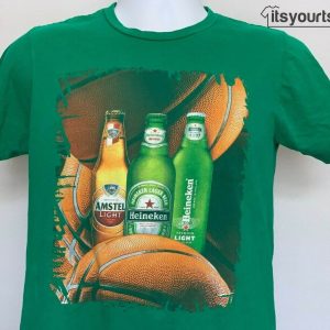 Heineken Amstel Light Basketball Custom T Shirt