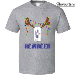 Michelob Ultra Reinbeer Funny Beer T-Shirt