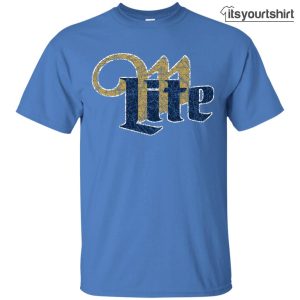 Miller Lite Beer Brand Label Custom T Shirt