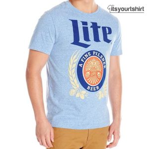 Miller Lite Custom T Shirt