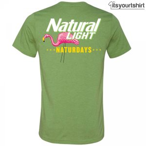 Natrual Light Naturdays Pineapple Green Colorway Tshirt