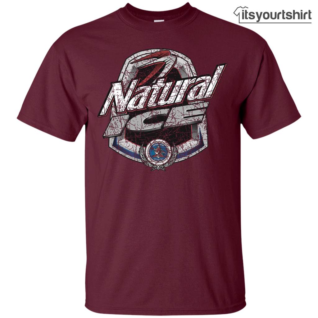 Natural Ice Beer Brand Label Custom T-Shirts