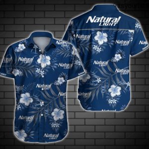 Natural Light Beer Hawaiian Shirt Beer Lover Gifts