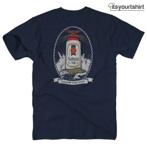 Natural Light Beer Lighthouse T Shirts 2