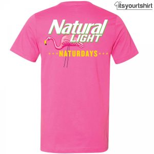 Natural Light Naturdays Pineapple Custom T-Shirts