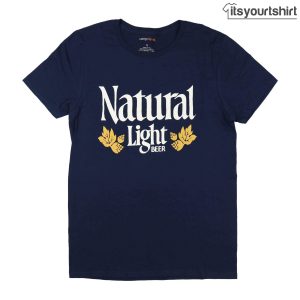 Navy Natural Light Retro T-Shirt