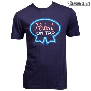 Pabst Blue Ribbon Beer Custom T Shirts