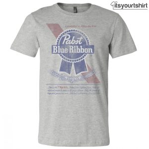 Pabst Blue Ribbon Distressed Tshirts