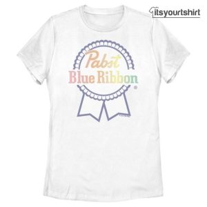 Pabst Rainbow Blue Ribbon Graphic Tee