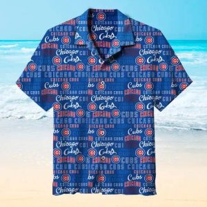 A Unique Chicago Cubs Hawaiian Tropical Shirts IYT