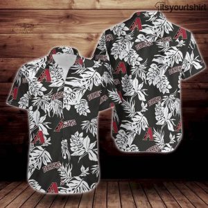 Arizona Diamondbacks Tropical Flower Aloha Shirt IYT
