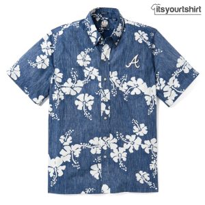 Atlanta Braves 50Th Aloha Cool Hawaiian Shirts IYT