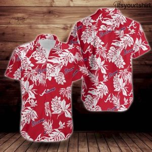 Atlanta Braves Tropical Flower Best Hawaiian Shirts IYT