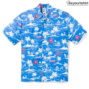 Atlanta Braves Vintage MLB Cool Hawaiian Shirts IYT