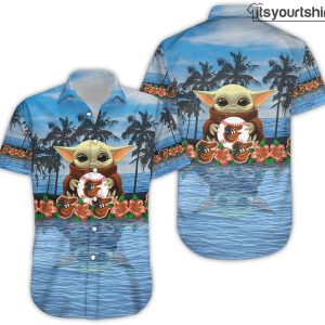 Baltimore Orioles Baby Yoda Short Best Hawaiian Shirt IYT