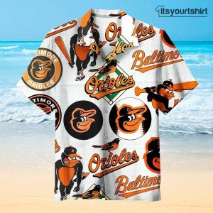 Baltimore Orioles MLB Aloha Shirt IYT