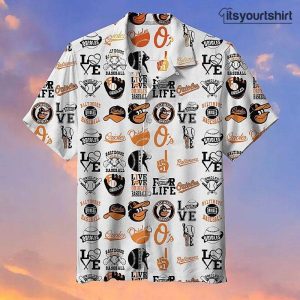 Baltimore Orioles MLB Cool Aloha Shirt IYT