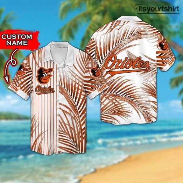 Baltimore Orioles Tropical Hawaiian Shirts IYT