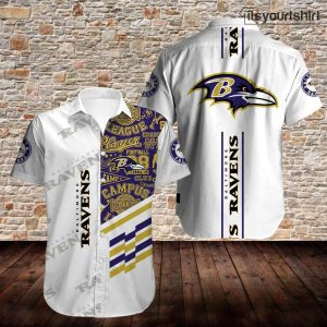 Baltimore Ravens Cool Hawaiian Shirts IYT