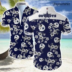 Beach Nfl Dallas Cowboys Aloha Shirts IYT