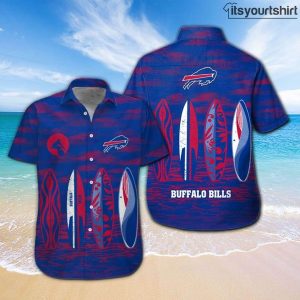 Buffalo Bills And Beach Short Aloha Shirt IYT