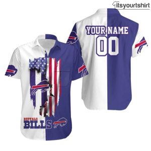 Buffalo Bills Flag Afc East Champions Custom Aloha Shirt IYT