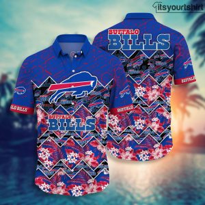 Buffalo Bills Tropical Flower Aloha Shirts IYT