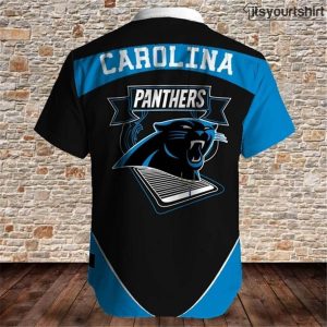 Carolina Panthers Fireball Button Best Hawaiian Shirts IYT