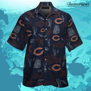Chicago Bears Button Up Nfl Hawaiian Shirt IYT