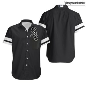 Chicago White Sox Black Inspired Style Aloha Shirt IYT