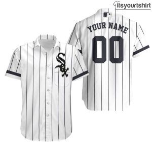 Chicago White Sox Custom Black Inspired Style Hawaiian Tropical Shirts IYT