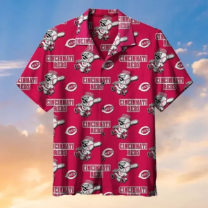 Cincinnati Reds MLB Graphic Hawaiian Shirt IYT