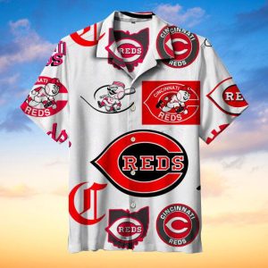 Cincinnati Reds MLB Hawaiian Tropical Shirts IYT