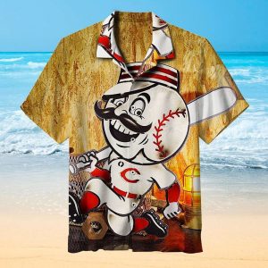 Cincinnati Reds MLB Aloha Shirts IYT