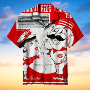 Cincinnati Reds MLB Aloha Hawaiian Shirt IYT
