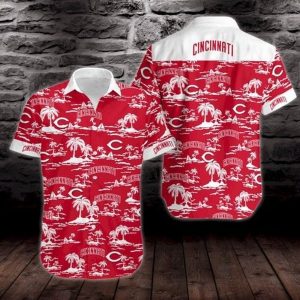 Cincinnati Reds Vintage MLB Cool Hawaiian Shirts IYT