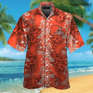 Cleveland Browns Button Up Nfl Hawaiian Shirt IYT