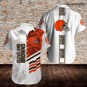Cleveland Browns Football Team Hawaiian Shirts IYT
