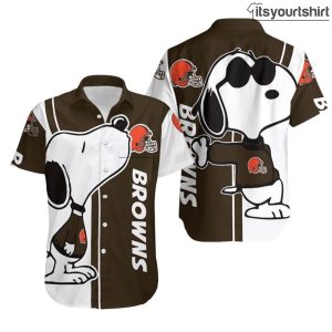 Cleveland Browns Snoopy Cool Hawaiian Shirts IYT