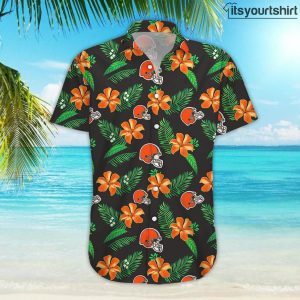 Cleveland Browns Tropical Flower Best Hawaiian Shirts IYT