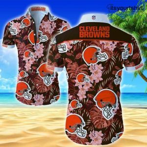 Cleveland Browns Tropical Forest Cool Hawaiian Shirts IYT