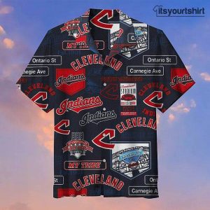 Cleveland Indians MLB Baseball Hawaiian Shirt IYT