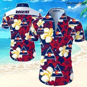 Colorado Rockies Button Up Best Hawaiian Shirts IYT