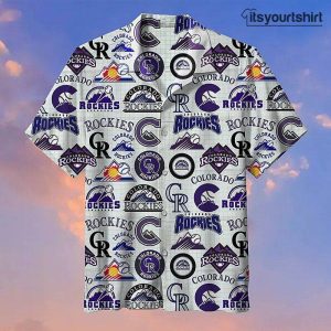 Colorado Rockies MLB Tropical Hawaiian Shirt IYT