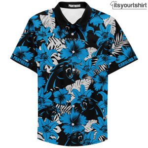 Custom Name Carolina Panthers Aloha Shirt IYT