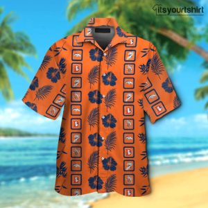 Denver Broncos Button Up Nfl Best Hawaiian Shirts IYT