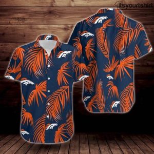 Denver Broncos Flower Cool Hawaiian Shirts IYT