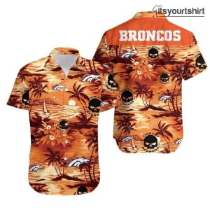 Denver Broncos Nfl Football Cool Hawaiian Shirts IYT