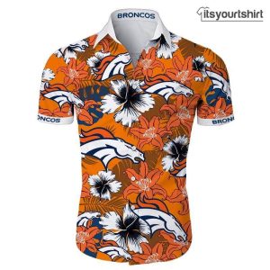 Denver Broncos Tropical Hawaiian Shirts IYT
