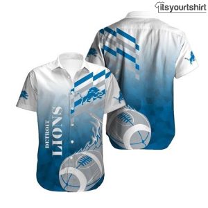 Detroit Lions Aloha Shirt IYT